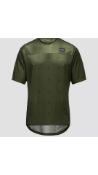 Gore Wear Men's TrailKPR Daily Shir, Utility Green, Size L