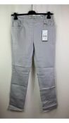 Share Toni Women's CS-Alessa Trousers, Grey, Size 16