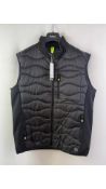 Brax Men's Vito Brx Lab Outdoor Gilet, Black, Size US 48R