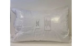 West Elm Premium Down Bed Pillow, Duck Down and Feathers, Size Standard