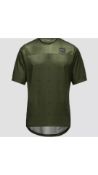 Gore Wear Men's TrailKPR Daily Shir, Utility Green, Size L
