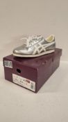 Onitsuka Tiger Women's Tai Chi Trainers, Pure Silver, Size UK 4
