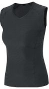 Three Gore Wear Women's Sleeveless Shirt, Black, Size 36 EU