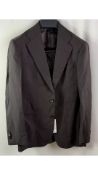 SuitSupply Men's Blazer, Dark Brown, Size UK 38