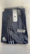 Two Adidas Men's Tiro21 Tk Pnt Pants, Team Navy Blue, Size L
