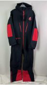 Red 7 Founding Member CG1 All-in-One Suit, Black/Red, Small