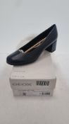 Geox Women's D Annya Shoes, Navy, Size UK 6.5