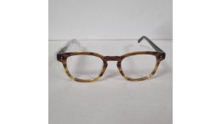 Ace & Tate Eyeglasses Demo Lenses - Alfred, Chocolate Havana Fade, 49 21/145