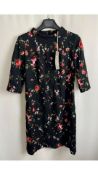 GOAT Women's Kate Floral Mini Dress, Size UK 8