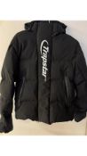 Trapstar Hyperdrive Technical Puffer Coat, Black, Size S