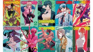 Chainsaw Man Volumes 1-10 Collection Set, English