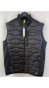 Brax Men's Vito Brx Lab Outdoor Gilet, Black, Size US 54R
