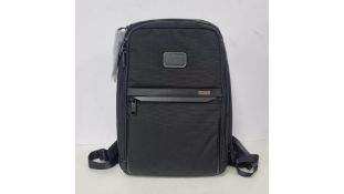 TUMI Alpha 3 Slim Backpack, Size H40.5 X D11.5 X W29cm