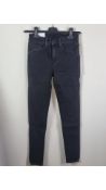 Joes Jeans Women's The Icon Mid Rise Skinny Ankle, Black, Size 29
