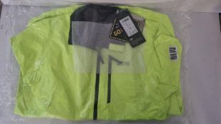 Gore Wear Men's Cycling Jacket, Gore-Tex PacLite, Neon Yellow, Size L
