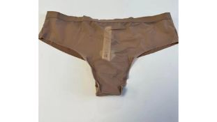 Two Pairs of Intimism Women's Brief, Nude, UK Small