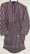 Two Somax Men's Nightshirts, Burgundy, Size S