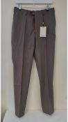 SuitSupply Men's Soho Trousers, Taupe, UK 30 EU 46