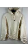 C'est Normal Women's The Basic Hoodie, Cream, Small