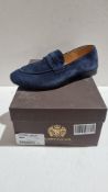 Alberto Fasiani Men's Shoes, Blue, Size EU 38