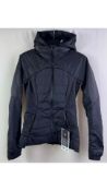 Lululemon Women's Down for It All Jacket, Black, Size UK 8