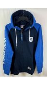 Three Huddersfield Town Zip Hoodies, Size XL