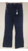 Scotch & Soda Womens Flared Jeans, Black, Size 27/32