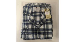 Lee Valley Men's Long Sleeve Pyjamas, Size S