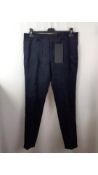 The Kooples Men's Corduroy Pants, Dark Navy, Size 50