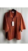 LE17 Septembre Women's Blouse, Brown, Size EU 48