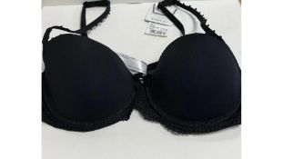 Marie Jo Padded Balcony Bra, Black, Size 34B