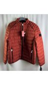 Casa Moda Men's Outdoor Jacket, Orange, Size L