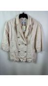 American Vintage Women's Blazer, Beige, Size XS-S