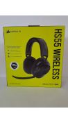 Corsair HS55 Over-Ear Gaming Headset, Black
