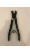 Oetiker Crimping Tool for Stepless Ear Clamps with Return Spring, Black