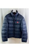 Hugo Men's Balto Puffer Jacket, Navy, Size S