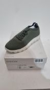 Geox Men's U Spherica Sneakers, Dark Green, Size UK 10