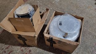 Five Mixed Mapex Drums to include 1x 22