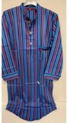 Somax Men's Nightshirt, Multicoloured, Size XXL
