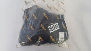 Stronger Women's Power Half Zip Hoodie, Black, Size XL