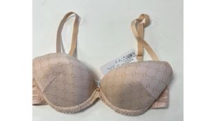 Antigel Women's Soft Feel Wired Bra, Nude, 34C