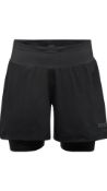 Gore Wear Women's R5 2in1 Shorts, Black, Size XS