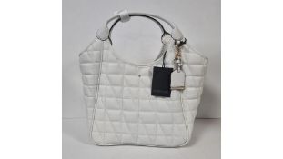 Geox Women's D45J7A Handbag, White