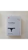 Two Lululemon InvisiWear Mid Rise Thong, 3 Pack, Multicoloured, Medium