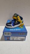 Geox Boy's Grayjay Super Mario Sneakers, Size UK 7.5/EU 25