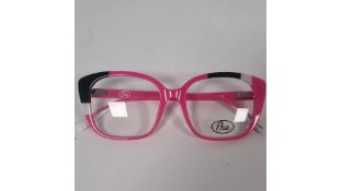 Specs By Prue Eyeglasses with Demo Lenses, Pink Multicoloured