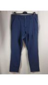 Under Armour Mens HeatGear Taper Golf Trousers, Navy, Size 32/32