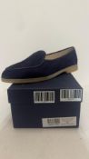 Baudoin & Lange Women's Sagan Stride Loafer, Navy, Size EU 39