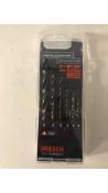 Four Presch Metal Drill Bit Set HSS Master, 6 Pcs