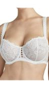 Aubade Women's Demi Bra Pour Toujours, Opal, Size 36F